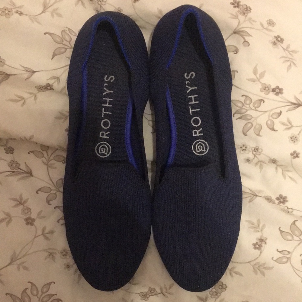 Rothy's Navy Blue Loafers